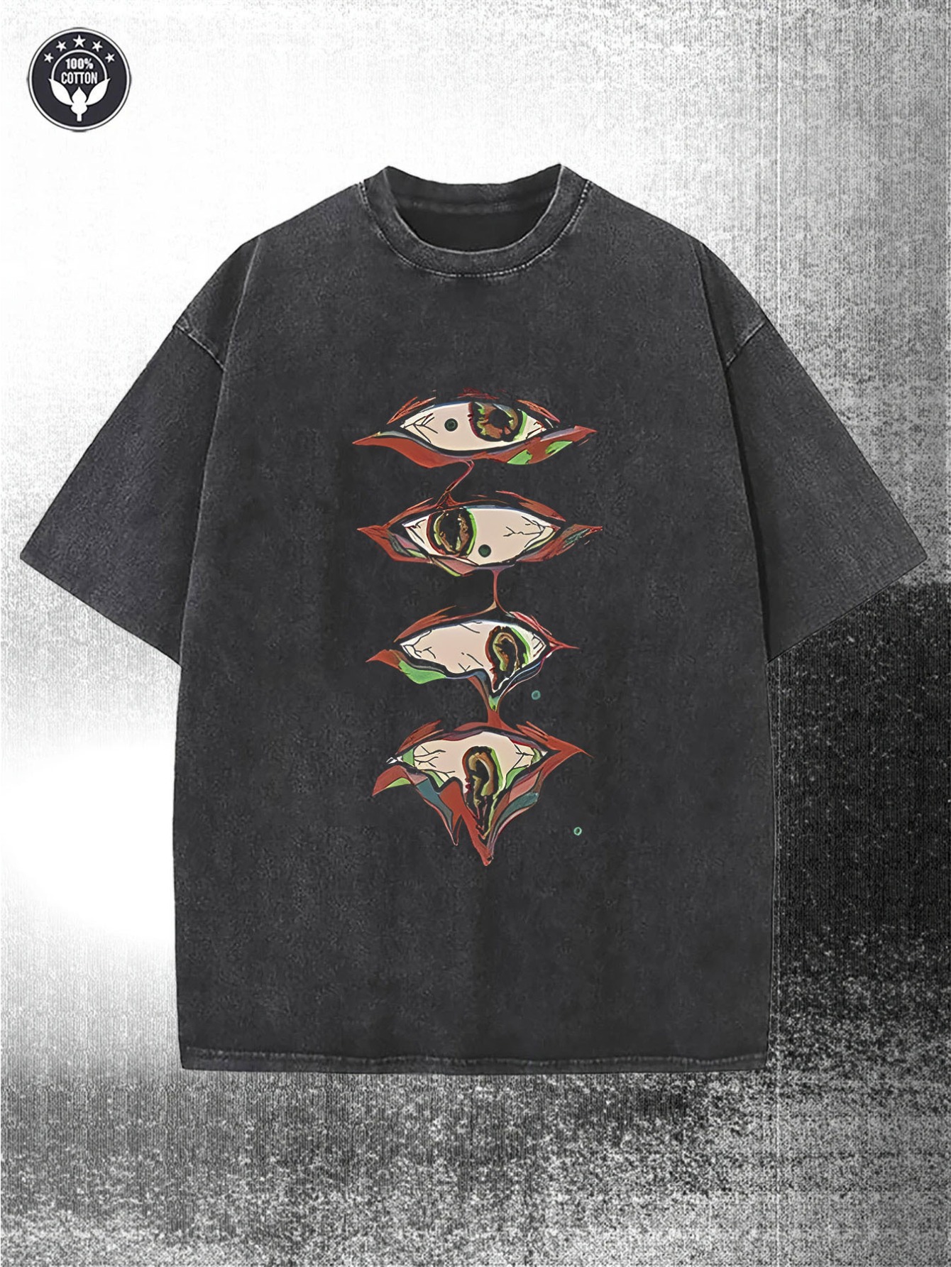 geometric shirt sold on Temu United States