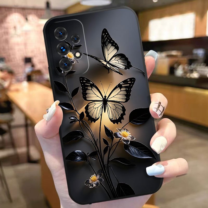 Husă de telefon la modă pentru for Samsung Galaxy A56/A55/A54/A53/A52S/A52/A36/A35/A34/A33/A32/A26/A25/A24/A23/A22/A16/A15/A14/A13/A06/A05S/S25Edge/S25PLUS/S25/S24FE/S24Plus/S24/S23FE/S23+/S23/S22+/S22/S21FE/S21+/S21 Ultra 5G - Drăguț, dulce și cool [G5821], Husă pentru smartphone,Accesoriu de modă