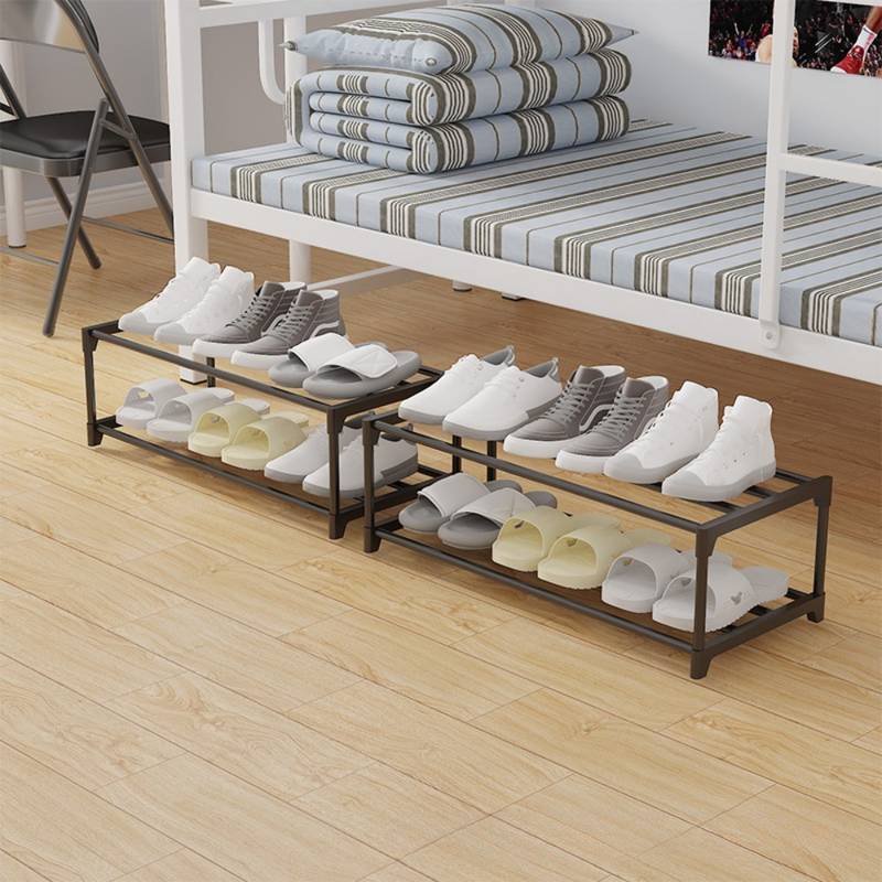 CONFORTIME 3-Tier Shoe Rack Stand - Compact Space-Saving Shelf Storage Organizer