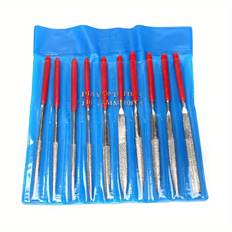 

10pcs 3d Printing Tool Set With Deburring Tools, Cleaning Accessories & Files - Mixed Colors