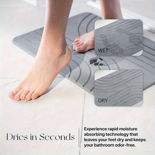 stone bath mat diatomaceous earth non slip mat quick drying absorbent bath stone mat elegant easy to clean 23 5 x 15 graphite