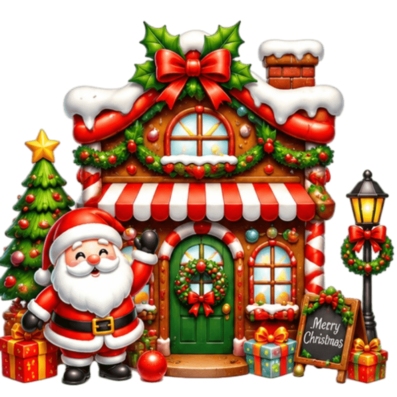 1pc 2d flat pattern sticker christmas decoration static cling window decal glass mural window sticker santa claus gingerbread house festive pattern glass film suitable for bedroom kitchen bathroom balcony windows christmas home decor