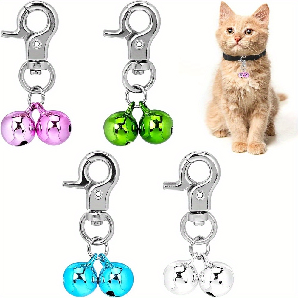 4Pcs Bells For Dog Collars Stainless Steel Pet Bells Jamaica