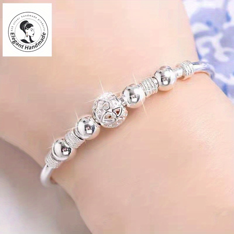 

925 Rotating Bracelet, Women', Jewelry Suitable For , , , , Christmas , Let You