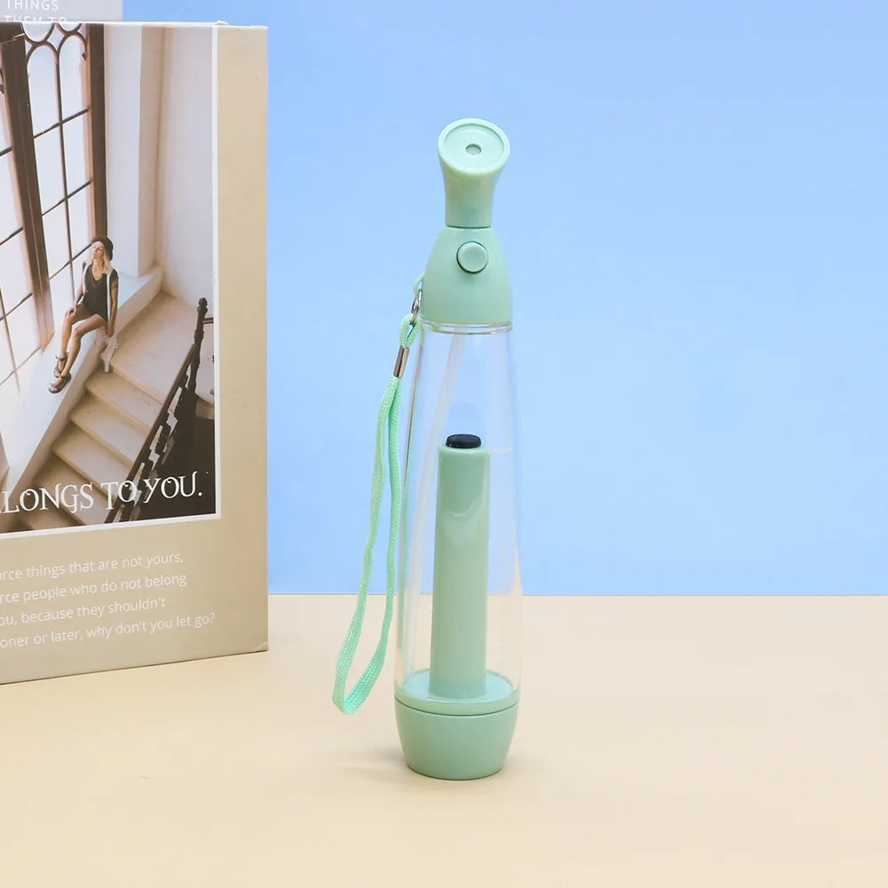 TEMU 1 pièce Bouteille Vaporisateur d'Eau Brumisateur Rafraîchissant d'Été Rechargeable Pompe à Personnelle pour Extérieur Voyage Utilisation