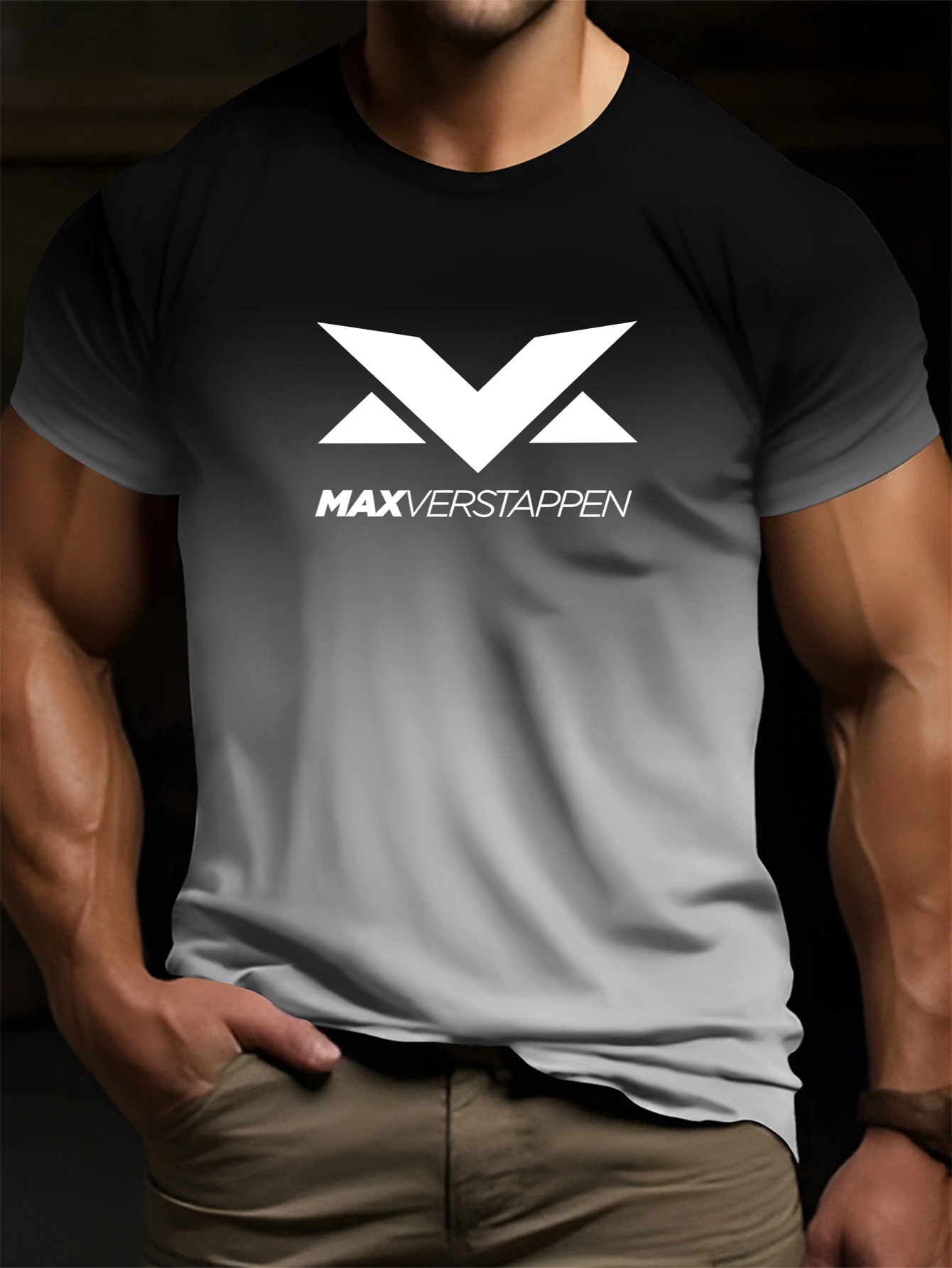 Heren zomer T-shirt MAXVERSTAPPEN