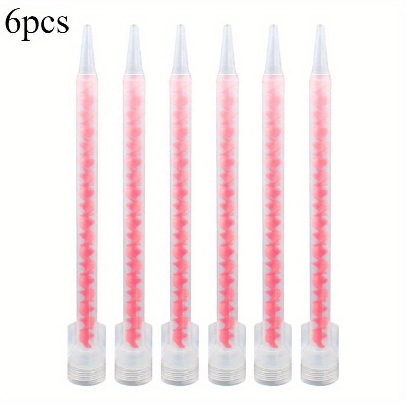 2 Component Grout Mixing Nozzle Grout Nozzle Hose Head Mixing Pipe Ab Nozzle Static Mixing Pipe