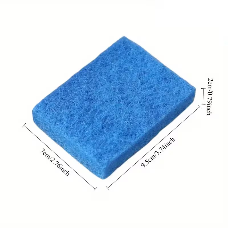 6pcs, 365 Days Of Professional Barbecue Cleaning Sponge, High Temperature Resistance Without Scratches, Ergonomic Anti Slip Grip Design, Suitable For Gas/charcoal Stoves, Outdoor Kitchen Essentials