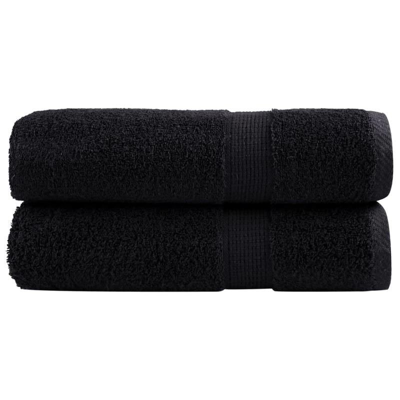 TEMU Set Of 2 Bath Towels Solund, Measuring 70x140 Cm And Weighing 600 G/mÂ²