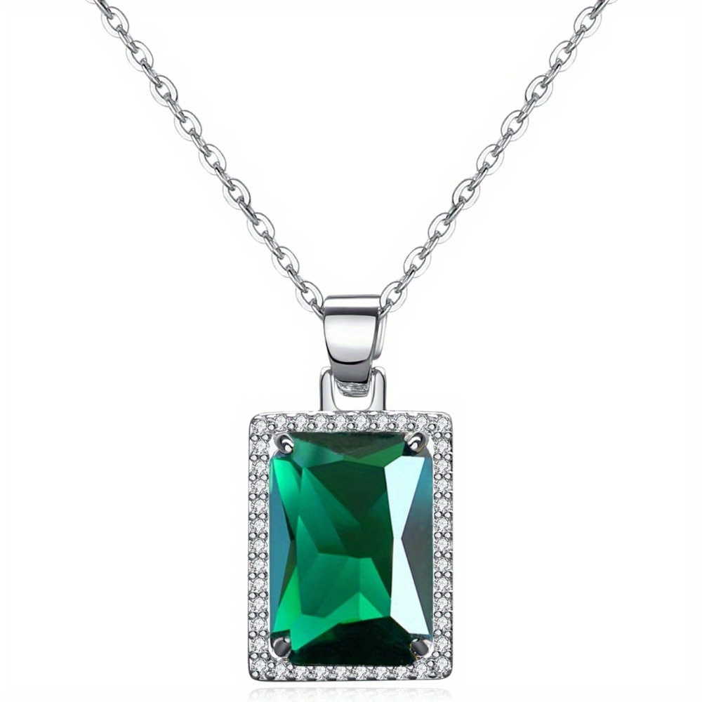 Square Necklace Family Gift Christmas Halloween
