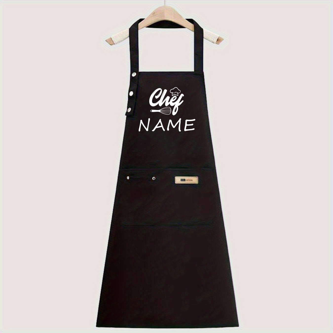 E-shop Personalisierte Namen oder Sätze, langlebiges Polyester-Mix-Material, verstellbare Taillenmaßung, für Hobbyköche und Backliebhaber, ideal als