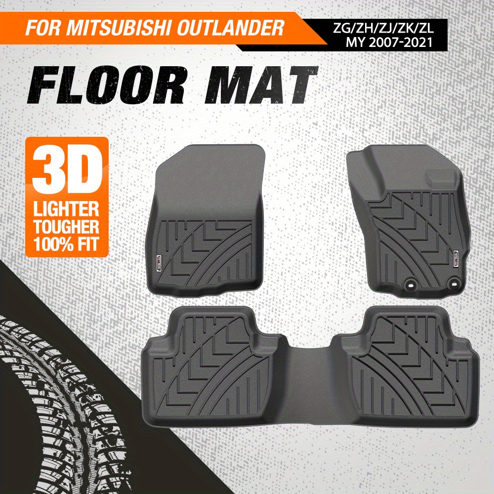 TEMU Floor Mats For Zg Zh Zj Zk Zl My2007-2021, Automotive Floor Liners, Mats, Mats, Nonslip Mats, Highquality Material, Wearresistant Mats,