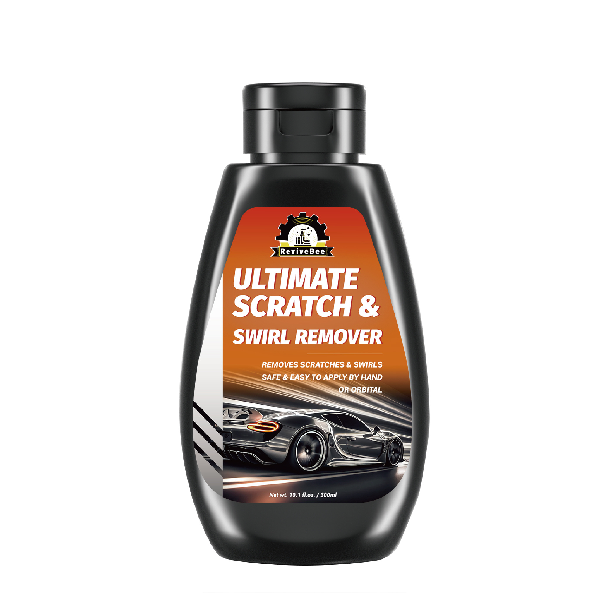 TEMU Professional Scratch & Swirl Remover - Polish For Cars, Motorcycles & Boats | Restores Clear Coat Without Abrasives