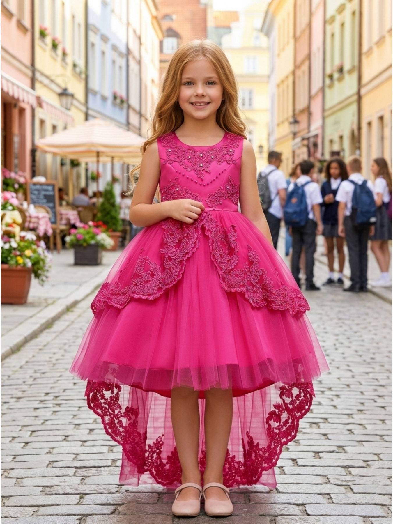 white christmas dresses Proper Peony Girls Yellow Ruth Dress 8 main image 1