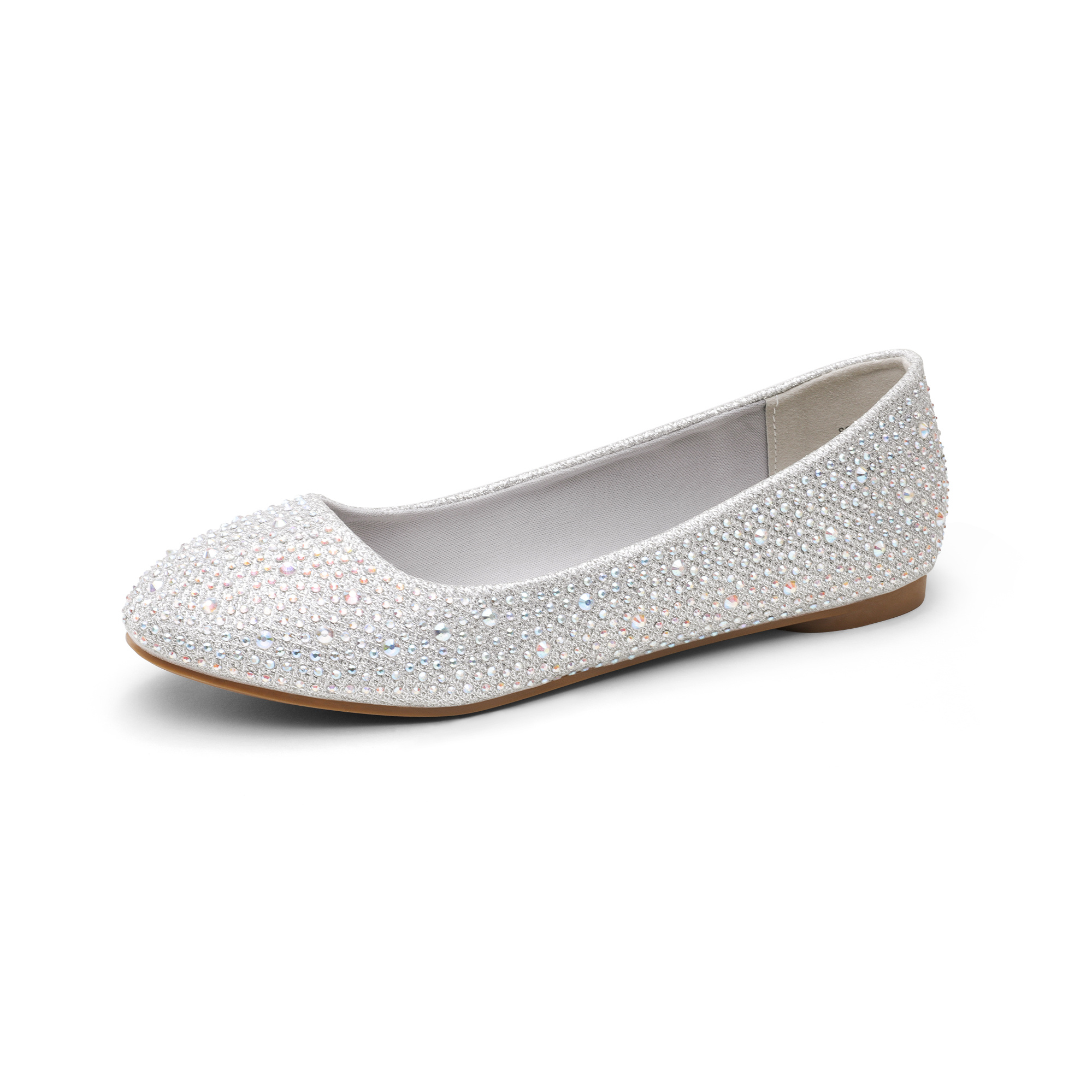 Image of Dream Pairs Women's Ballet Flats Round Toe Bride Wedding Ballerina Cute Comfortable Dress Shoes Casual Walking Soft Daily Flats, Women Shoes