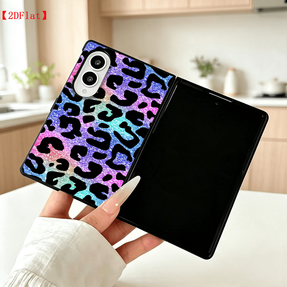 TEMU Phone Case - 2d Flat Bright Case Suitable For For Galaxy Z Fold 8 Fold8 Phone Cover