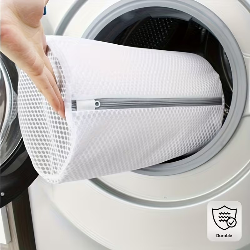 2026   model shoe washing machine special laundry bag honeycomb mesh zippered laundry bag suitable for sneakers running shoes slippers socks bras delicate clothing toys honeycomb fabric gray essential for autumn winter cleaning