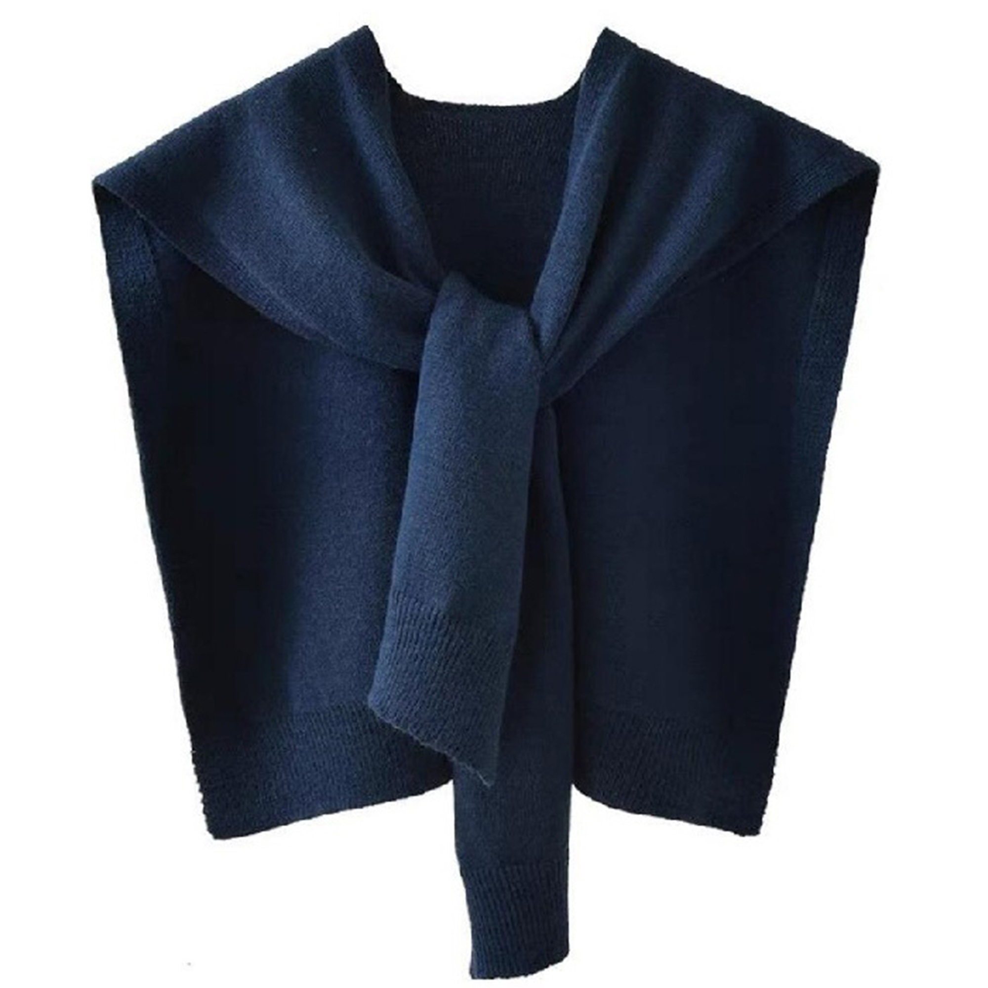 Pashmina Shawl Wrap For Women – Knitted Cashmere & Wool Blend Cape, Lightweight Scarf Cardigan For All Seasons