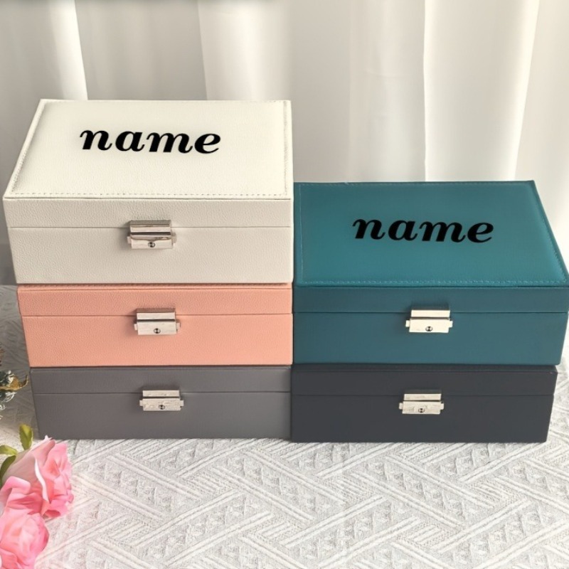 Customizable Multi-layer Jewelry Storage Box, Luxury Design