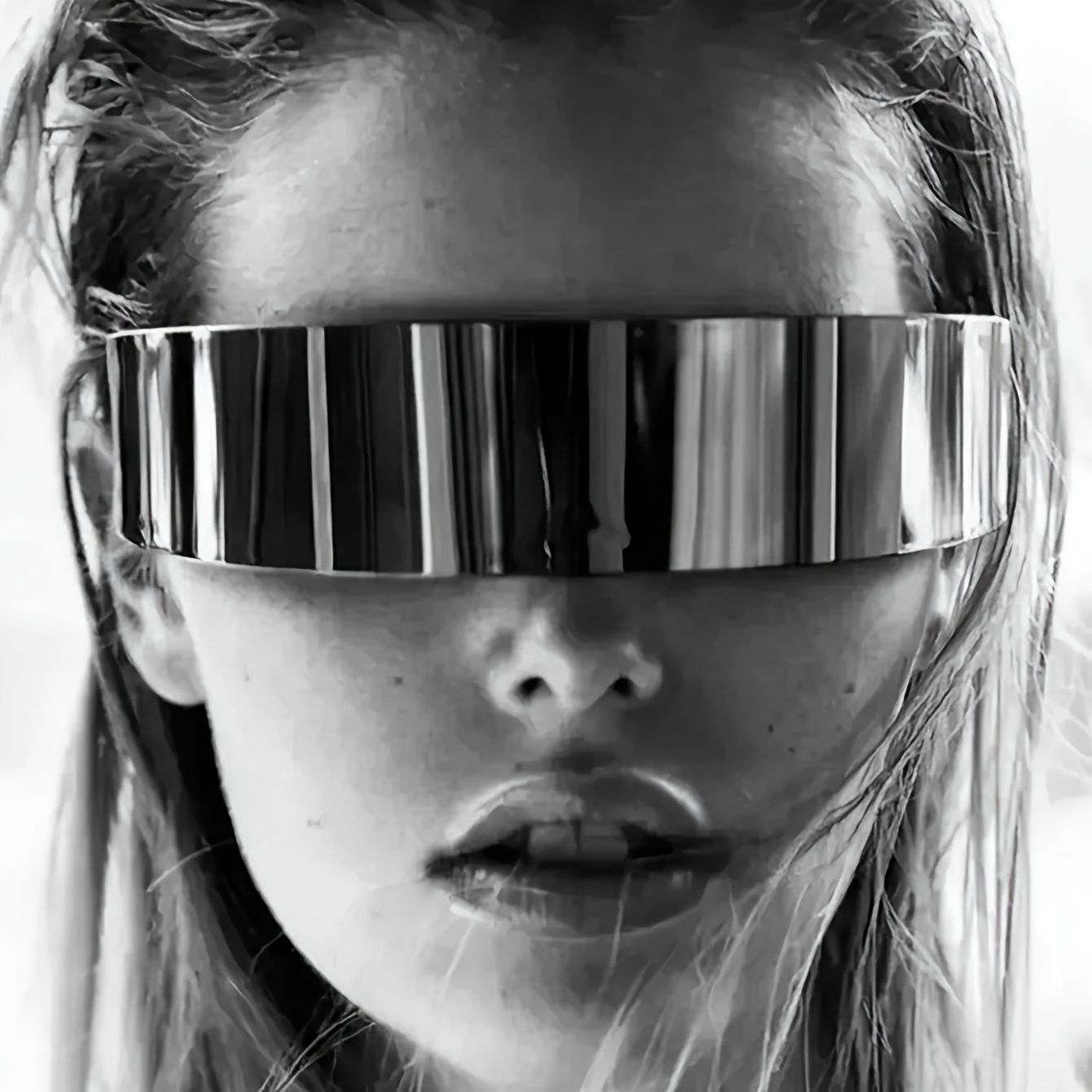 TEMU 1 Party Glasses- Themed Fashion Glasses Women, Shiny Reflective Pc Material, Photo Prop, Suitable Parties And Events, Futuristic Glasses With