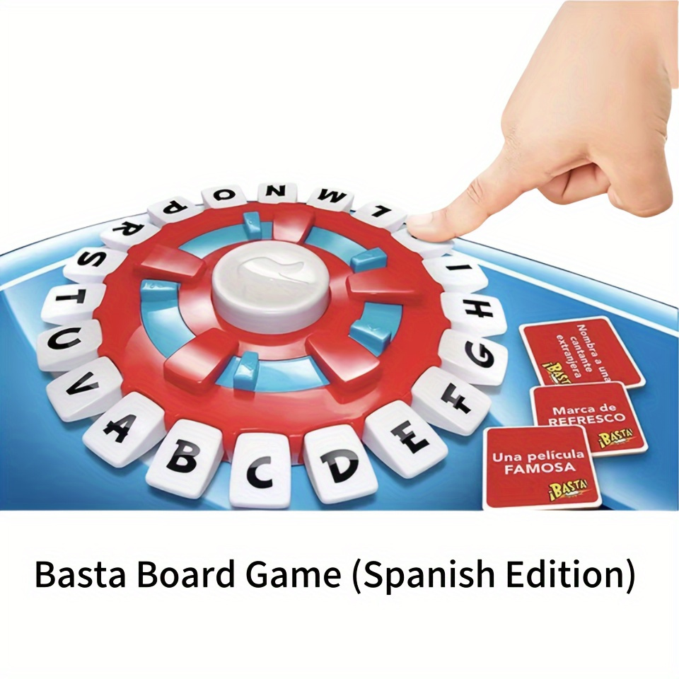 

Deluxe Board Game - Brain & Word Game, Pvc, Perfect Gift For Teens, Enhances Cognitive Skills, Spanish , , Unique Board Game