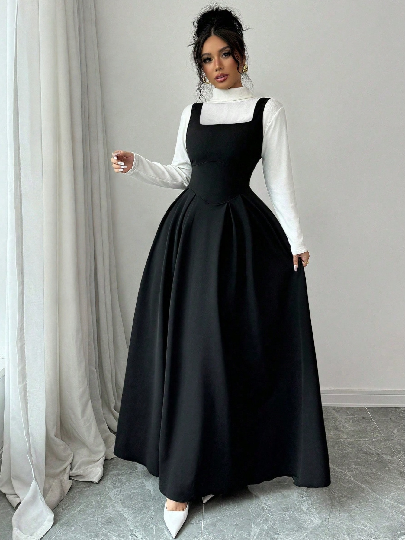 long sleeve short cocktail dresses Long Sleeve Sequins Short Cocktail Dress