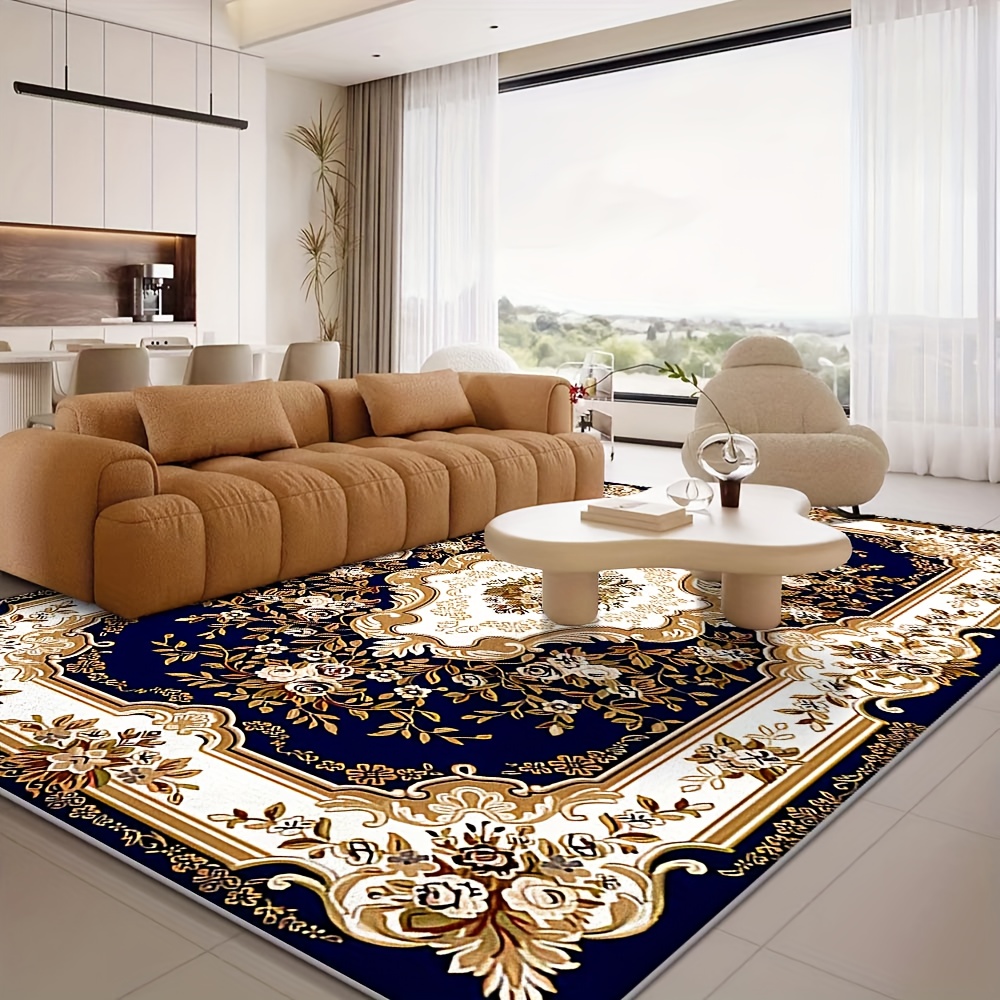 TEMU Velvet Large Area Rugs For Living Rooms, Studies, Bedrooms, Offices, , Outdoor Spaces, Dining Rooms, Christmas Rugs, Decorative Rugs, New Year
