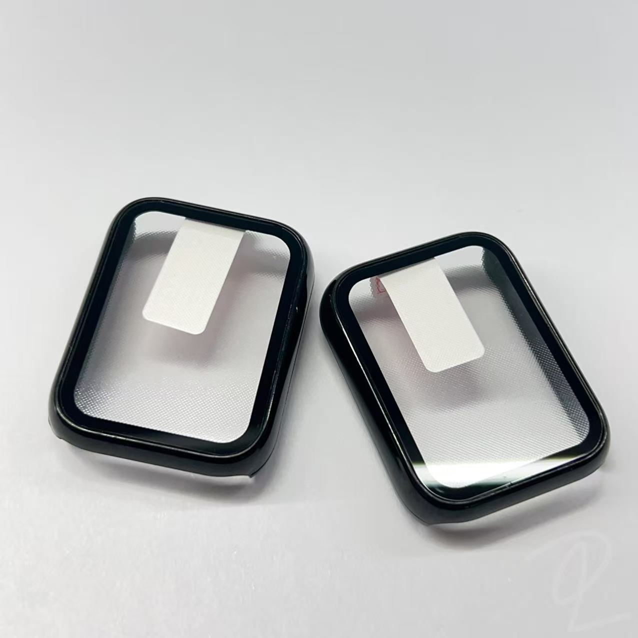 TEMU 2pcs Of Protective Cases Suitable For Xiaomi Band 8 Pro, Featuring High-definition Tempered Glass, In Black And Transparent Colors. -one Design