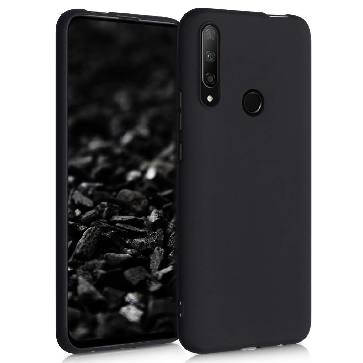 TEMU Phone Case - 9x / Huawei Z / Y9 Prime (2019) Case Slim Shockproof Flexible Black Matt Soft Silicone Protective Phone Case Cover