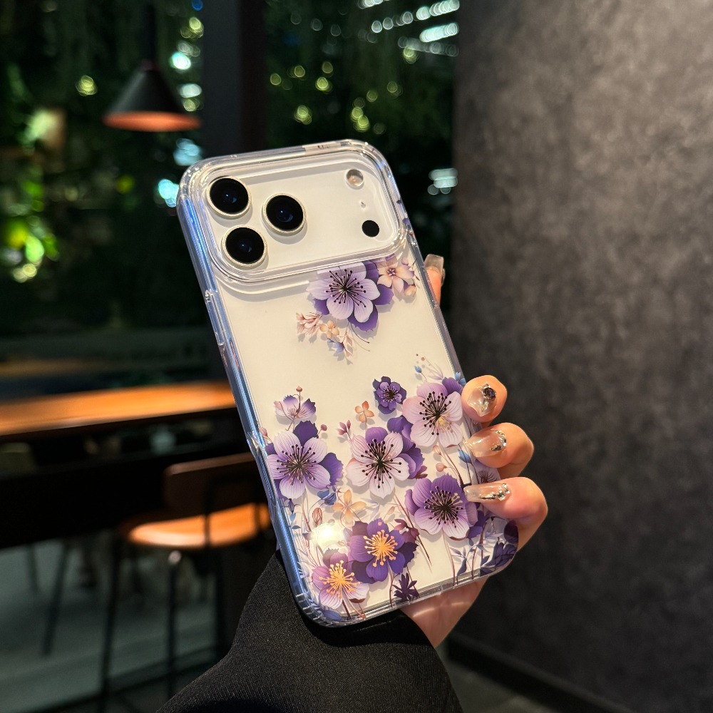 TEMU Phone Case: High-end Electroplated & Iridescent Single-shell Phone Case For 17 Air, 17, 17, 16, 15, 14 Pro Max