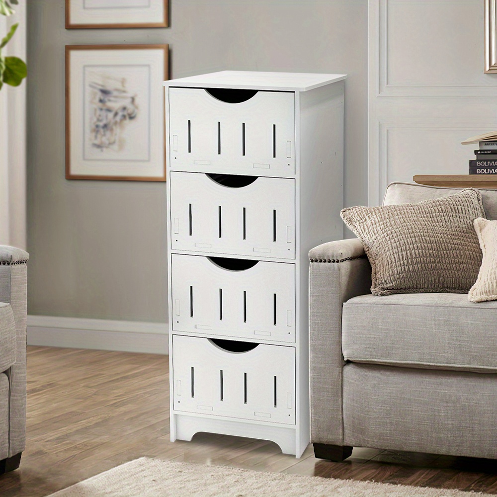 TEMU Unit� di stoccaggio a cassetti a quattro , materiale PP, armadietti per , mobili per il soggiorno, bagno, mobili per la conservazione, cassetti,