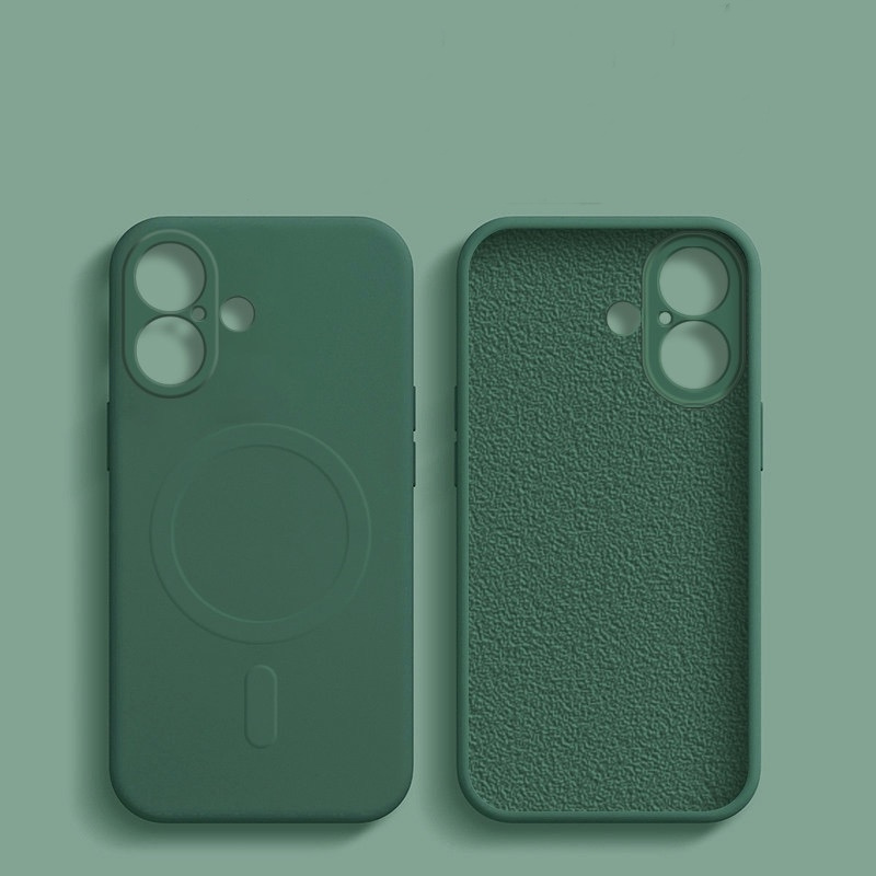

Luxury Magnetic Wireless Charging Phone Case For 15 14 Plus 11 Matte Cover