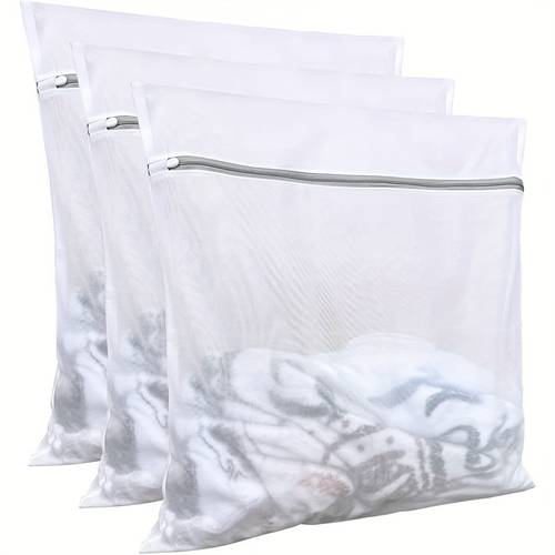 3pcs xxl fine mesh laundry bag with high quality zipper suitable for delicate clothing underwear and college necessities 19 69x23 62inches laundry bag laundry bags
