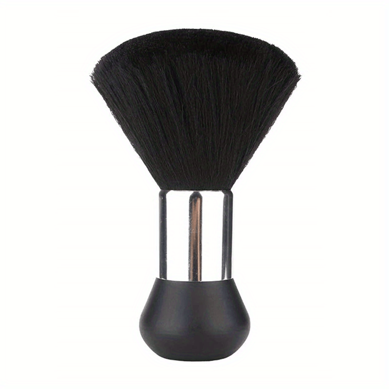 TEMU 1pc Nouvelle Brosse à Cheveux Pratique Nettoyeur de Cou Barbe Rasage Doux Adapté pour Coupe de Cheveux Cou Visage Nettoyage Brosse à Cheveux