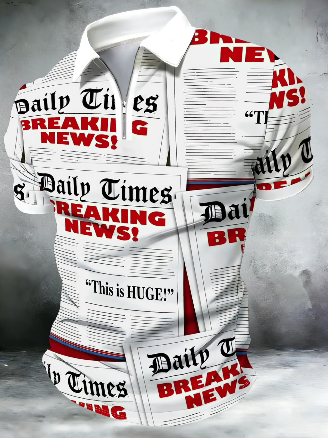 newspaper shirts sold on Temu United States