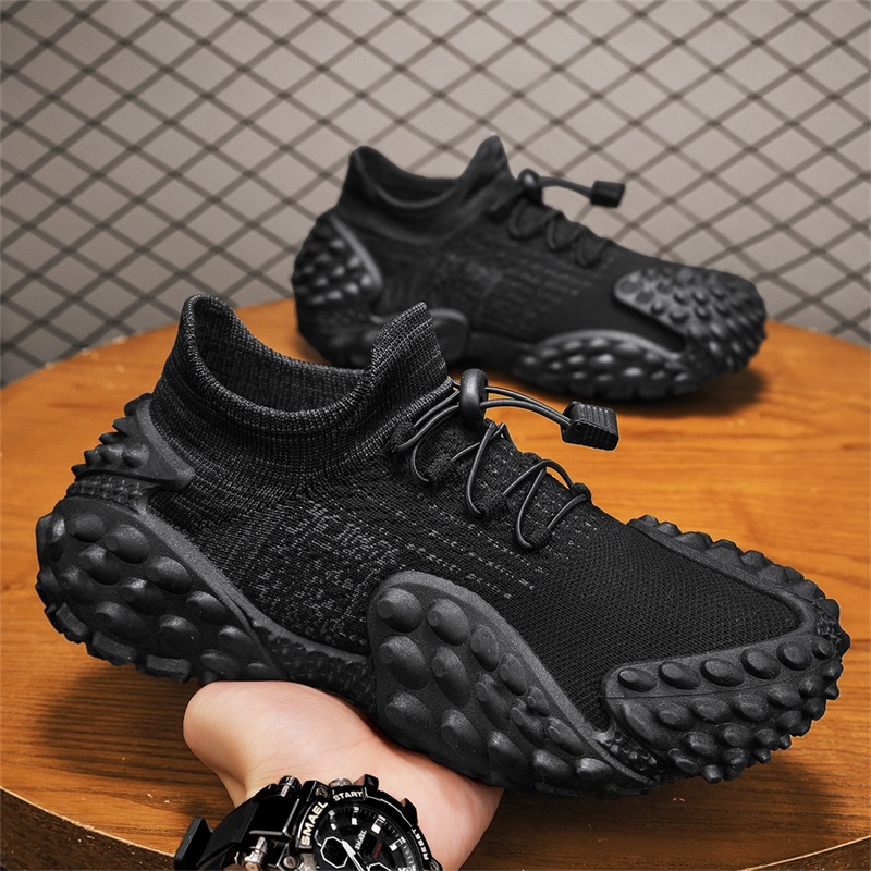 New Men's Sneakers Running Shoes Mesh  Casual Shoes Trendy Footwear