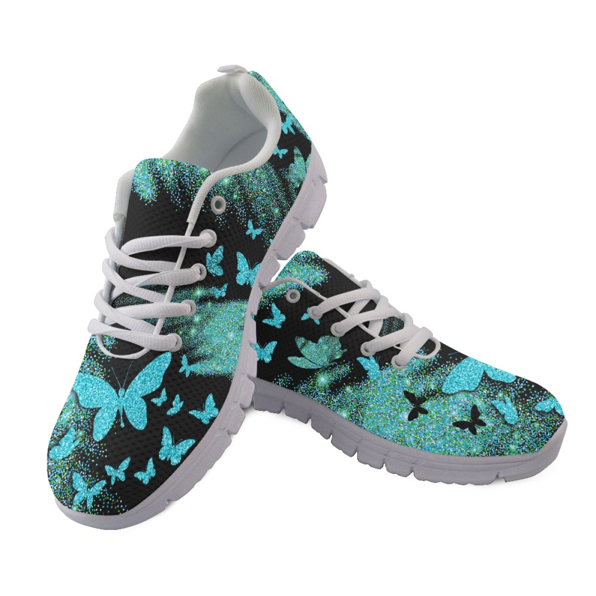 Butterfly Print Breathable Mesh Men's Slip-On Shoes - Lightweight... product image 8