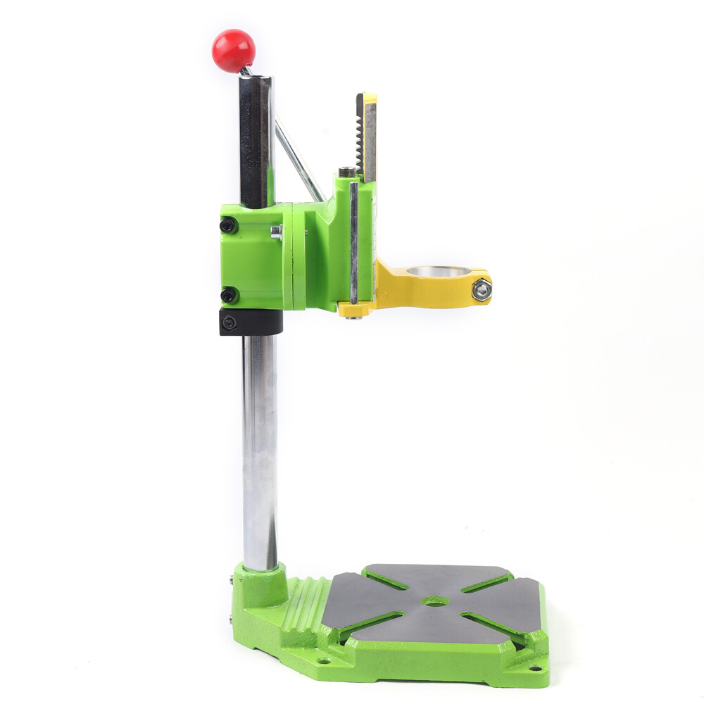 Image of Professional Drill Stand, 90° Rotatable Drill Press Stand With Vise Holder For Stability And Precision