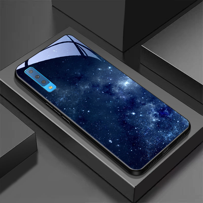 TEMU Design For Pattern That Fits The For A7 (2018) Glass Phone Case.