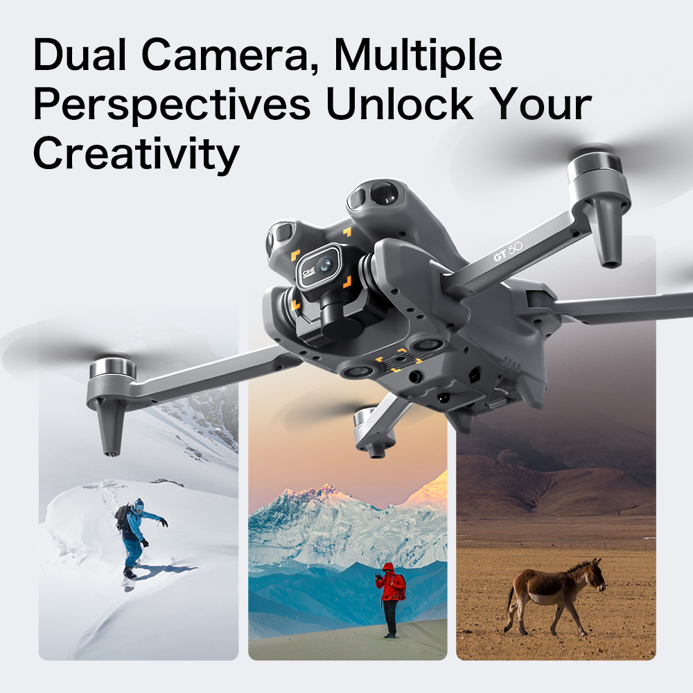 GT50 Lightweight Drone Under 249g with 720P Dual Camera