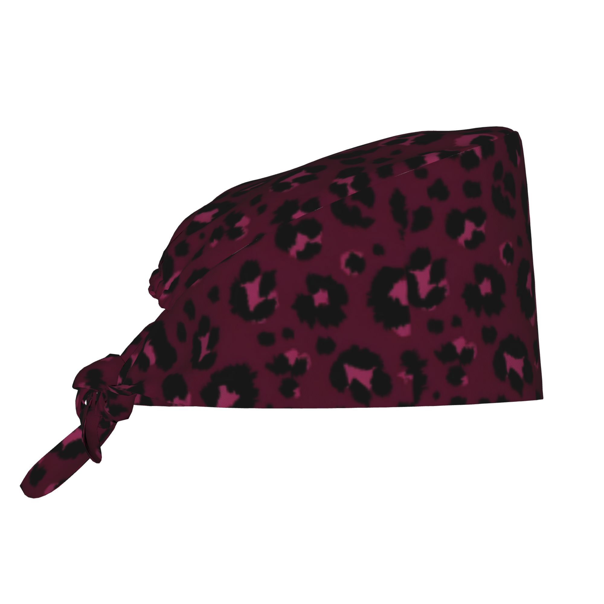 TEMU 1 pièce Casquette de travail unisexe à imprimé animalier, légère et réglable avec fermeture à lacets, adaptée aux infirmières, chefs, uniformes,