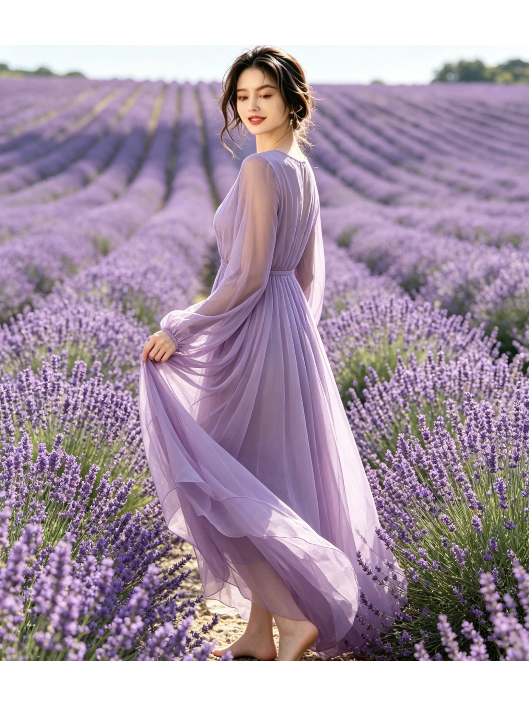 purple dresses long sold on Temu United States