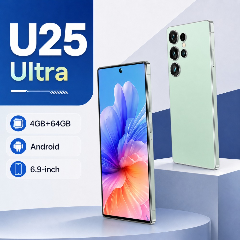 fashionable music and gaming phone of 2026 c25 ultra 4gb 64gb     smartphone 6 9 full hd display built in pen unlocked for worldwide use   earphone and case Product details 8