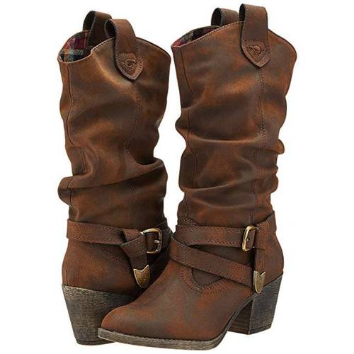item picture retro womens cross strap low heel riding boots women shoes