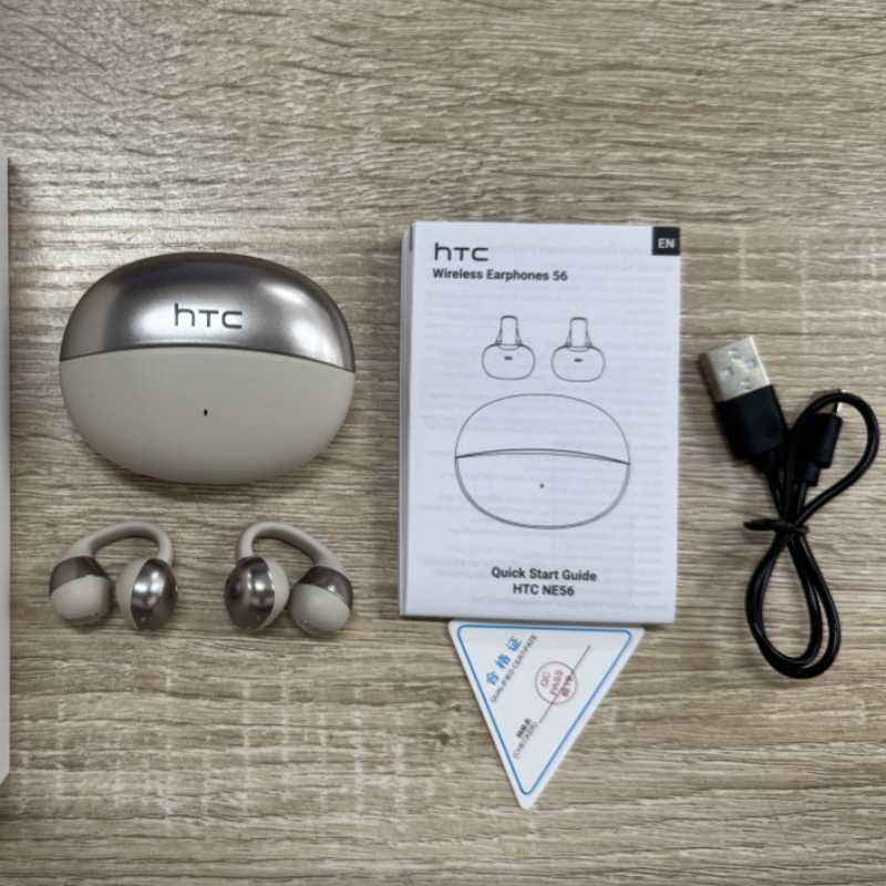Htc Ne56 Wireless Ear Clip, 6.0 Low Latency High-definition Sound, Works With Ios And , For , Fulfills Everyday , Includes A Built-in Microphone