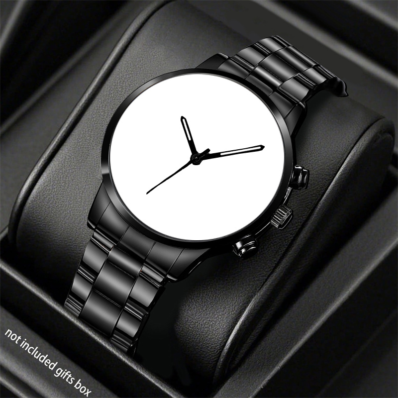 TEMU 1pc Personalized Photo/text Watch - Photo Back & Face, Add Your Own Photos/name/number/logo, Quartz Movement Watch Suitable For , Elegant Personalized Watch For Weddings, Birthdays, Prom