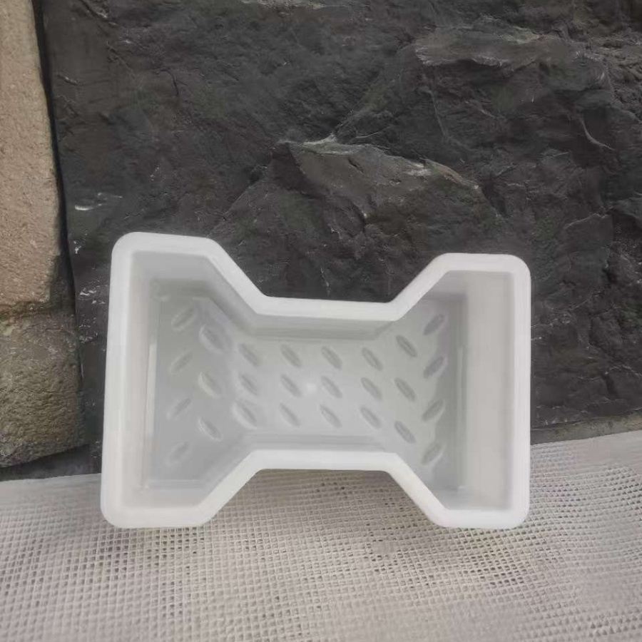 TEMU 1pc Square Colored Brick Mold Concrete Stone Mold Reusable Garden Yard Pathway Park Campus Road Surface Lawn Path Brick Making Tool