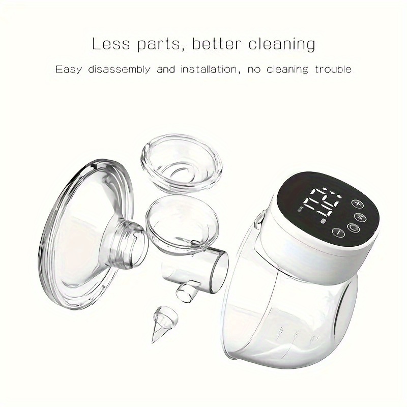  kun electric wearable and hands free electric with 3 mode 180ml large capacity built in rechargeable lithium battery breastfeeding in bra details 5