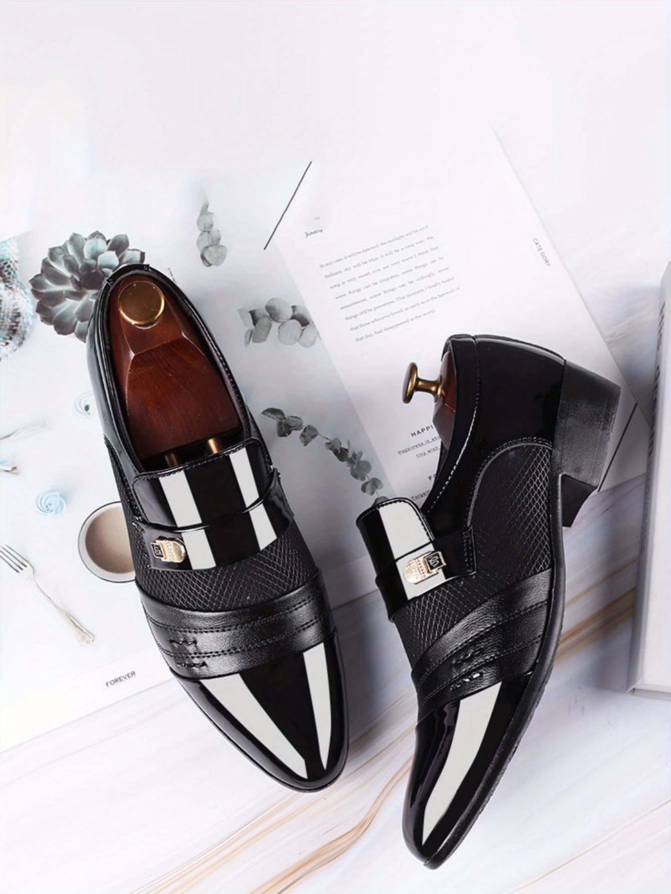 Business Casual Lace-Up Women'S Dress Shoes - Top View