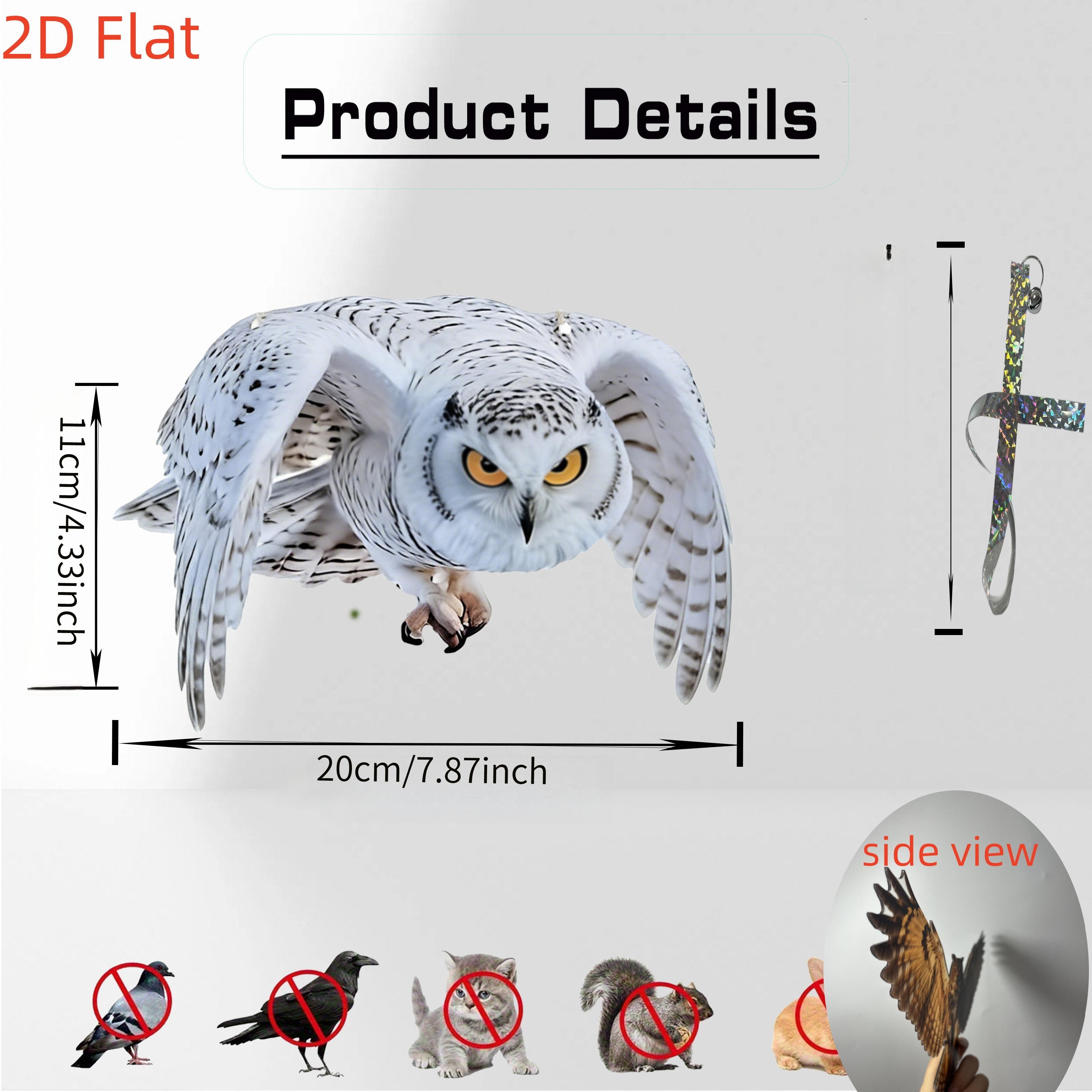 TEMU 2d Flat Bird Repellent & Reflective Strips Suitable For Pigeons/, Outdoor Garden & Farm Decoration, Multicolor Durable Alarm System, Crow &